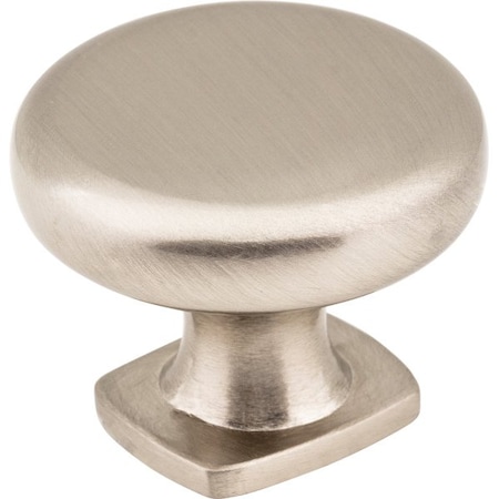 1-3/8 Diameter Satin Nickel Belcastel 1 Cabinet Knob